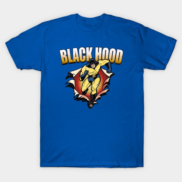 The Black Hood T-Shirt by Doc Multiverse Designs